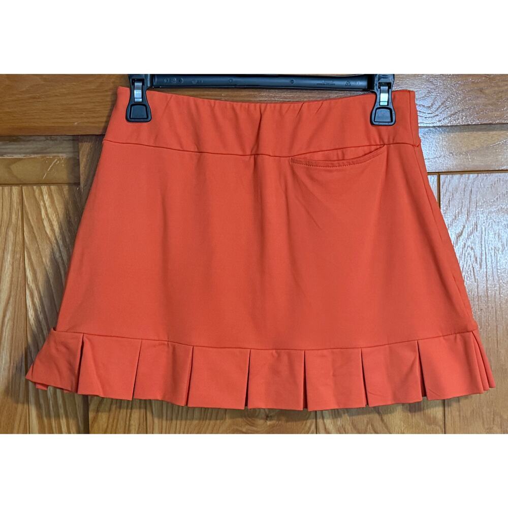 Tzu Tzu Sport ChaCha Tangerine Skort, Women's Size Small - Picture 6 of 9